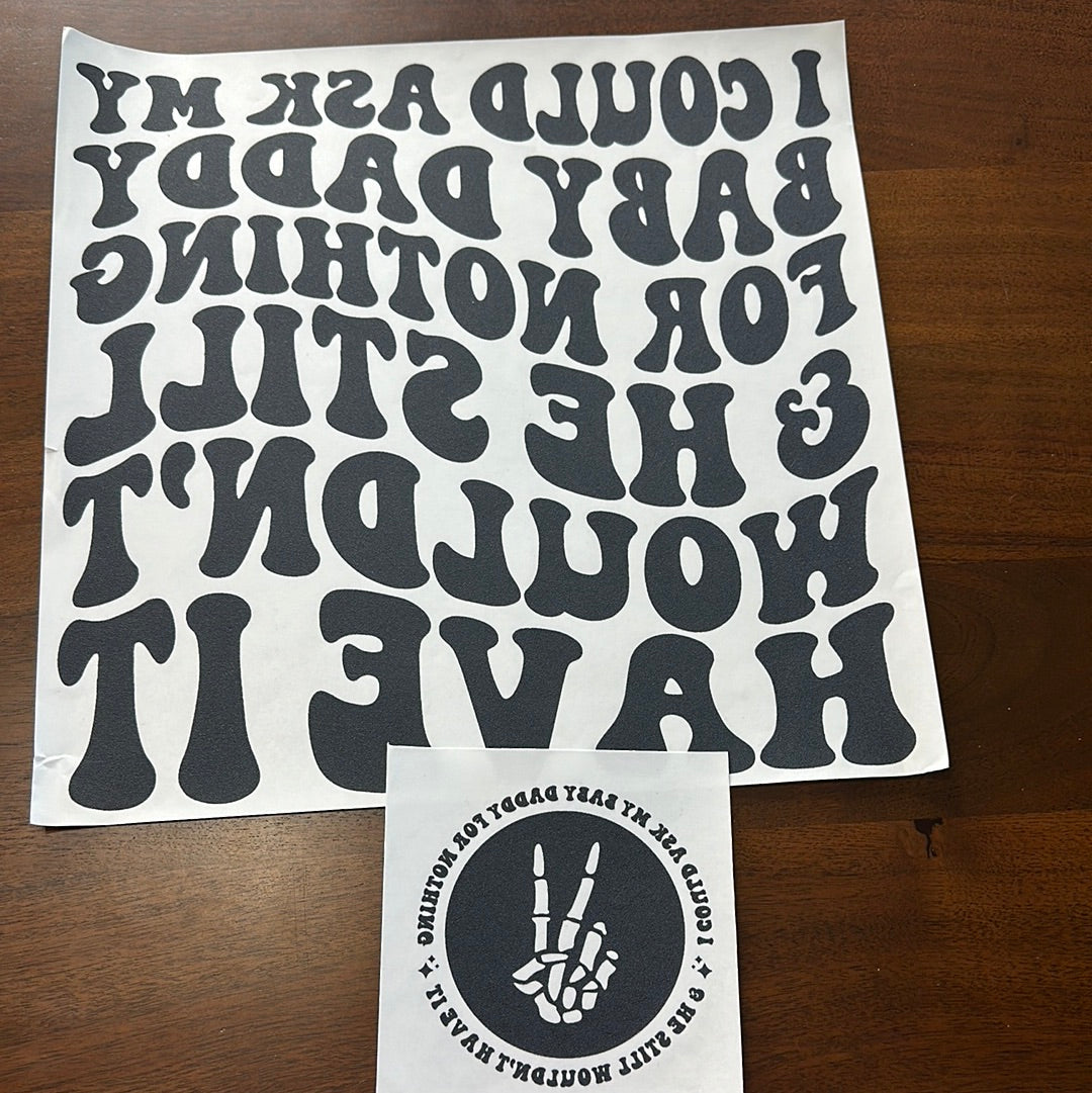 Baby daddy for nothing