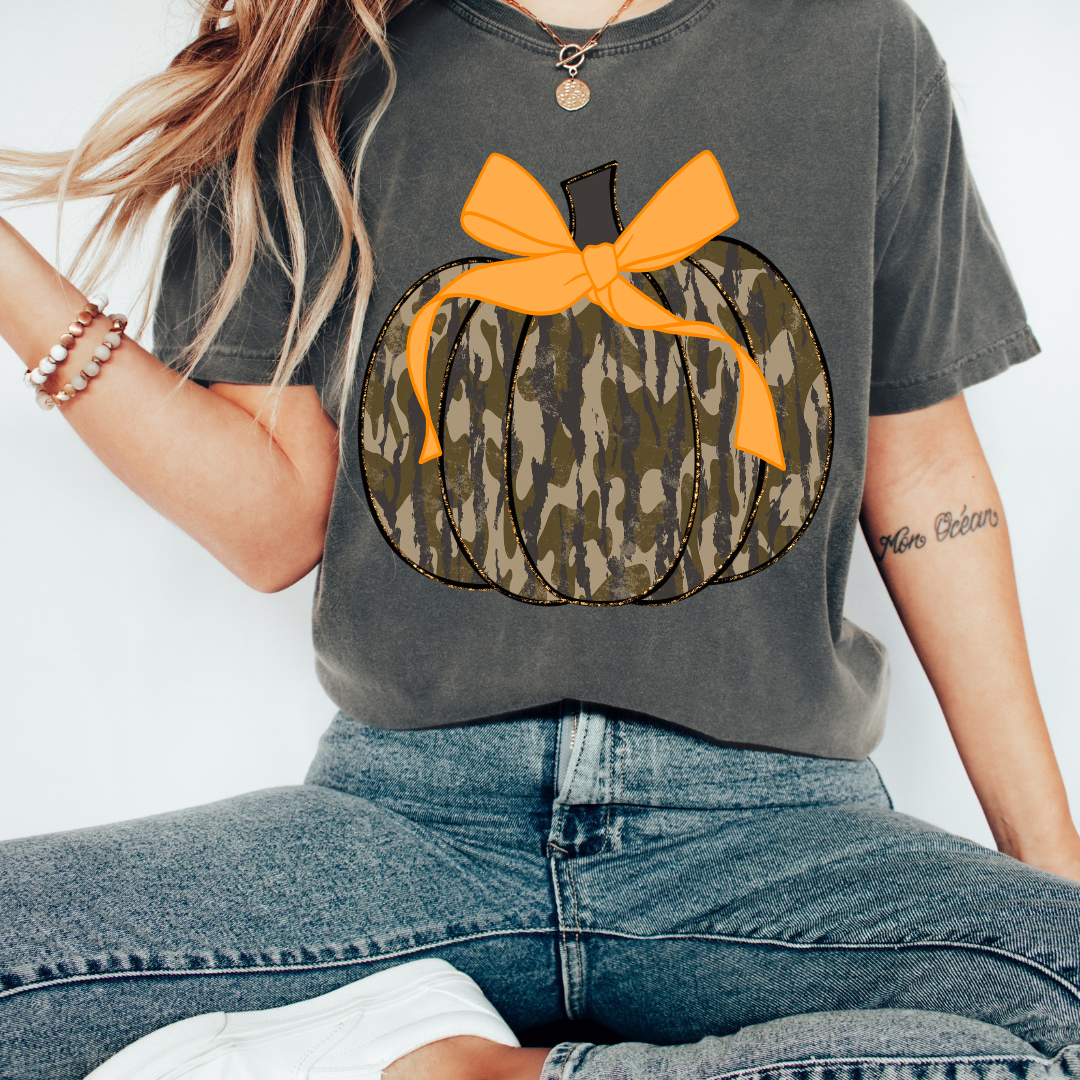 Camo pumpkin