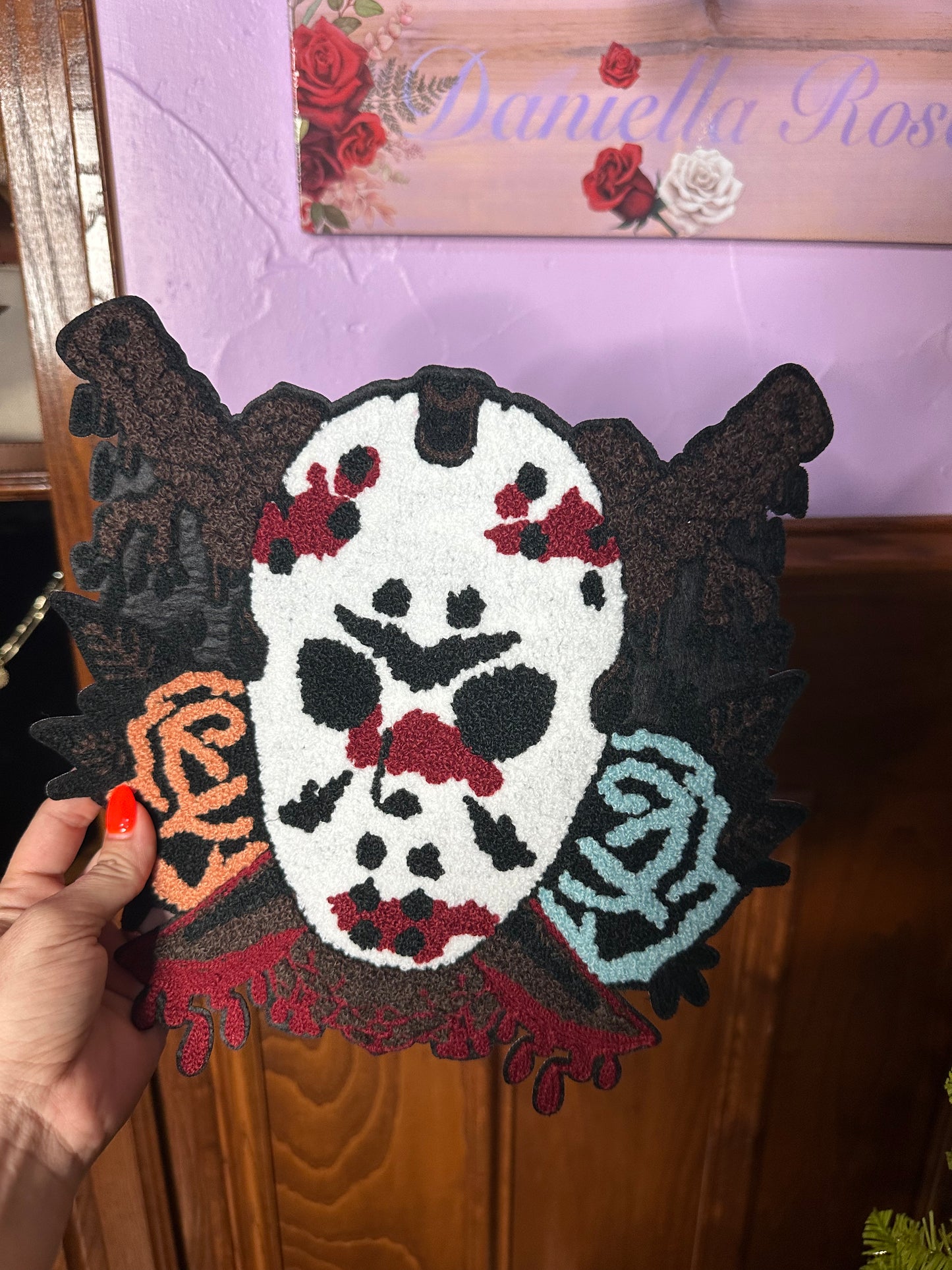 Scary mask - -patch