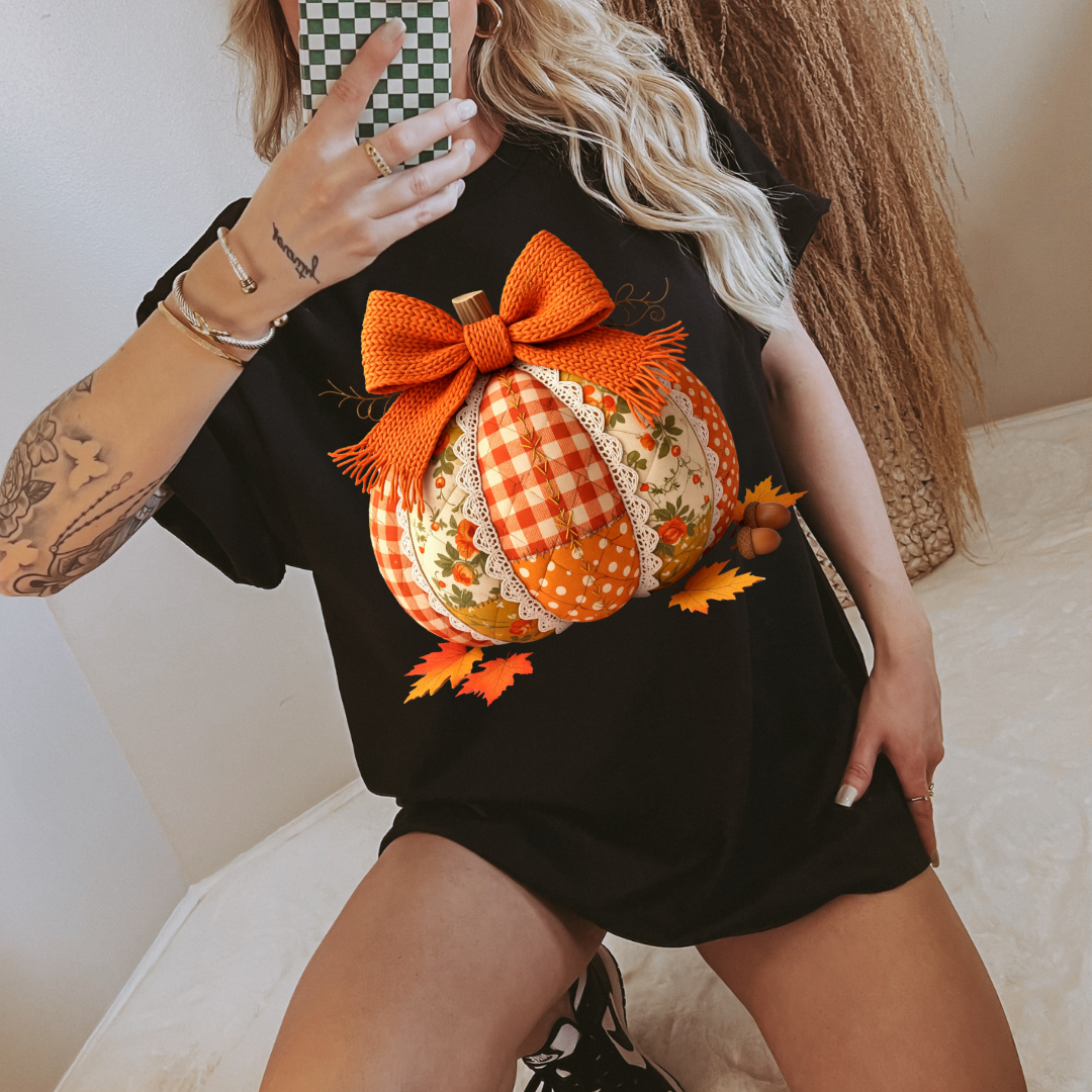 Quilted pumpkin