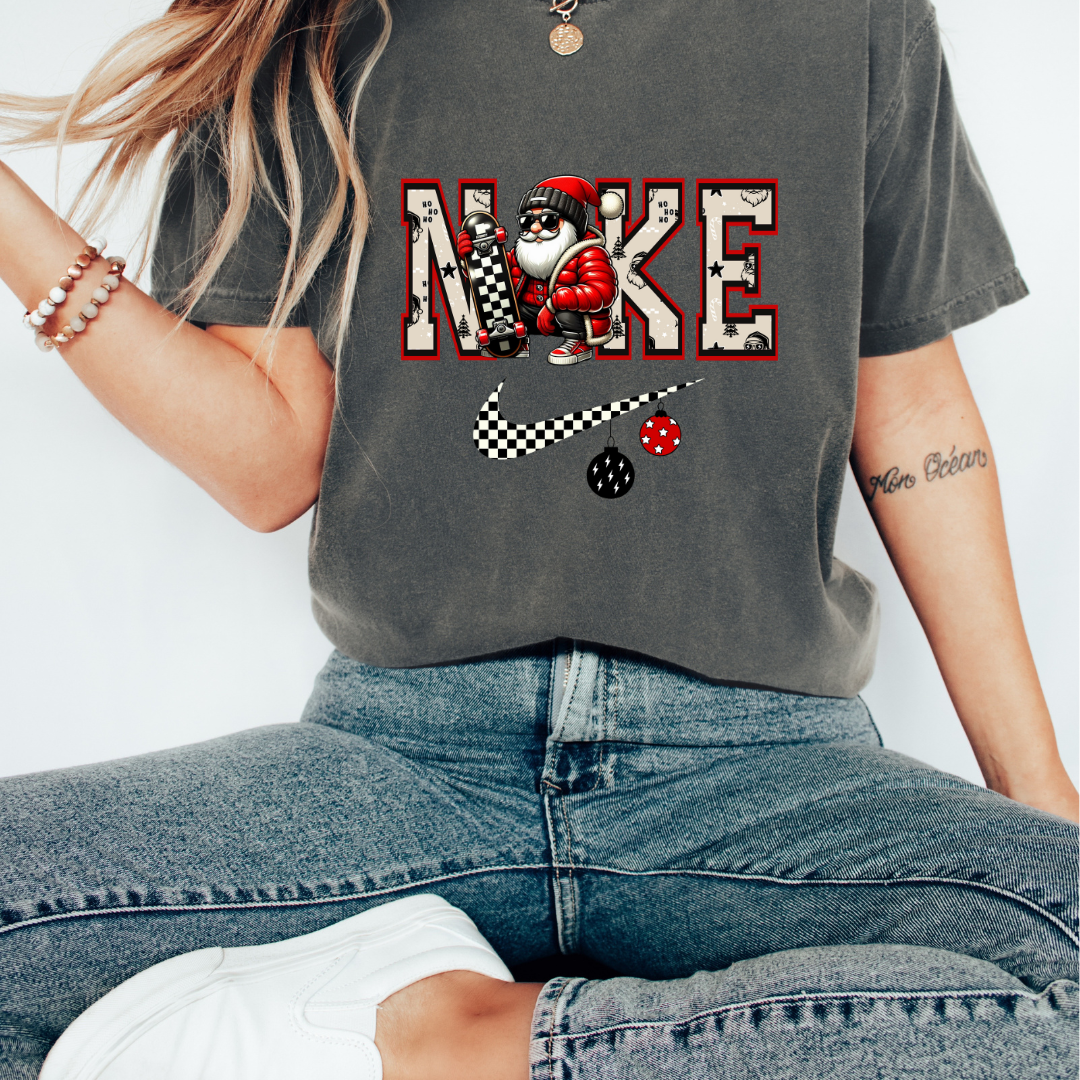 Skateboard Santa check