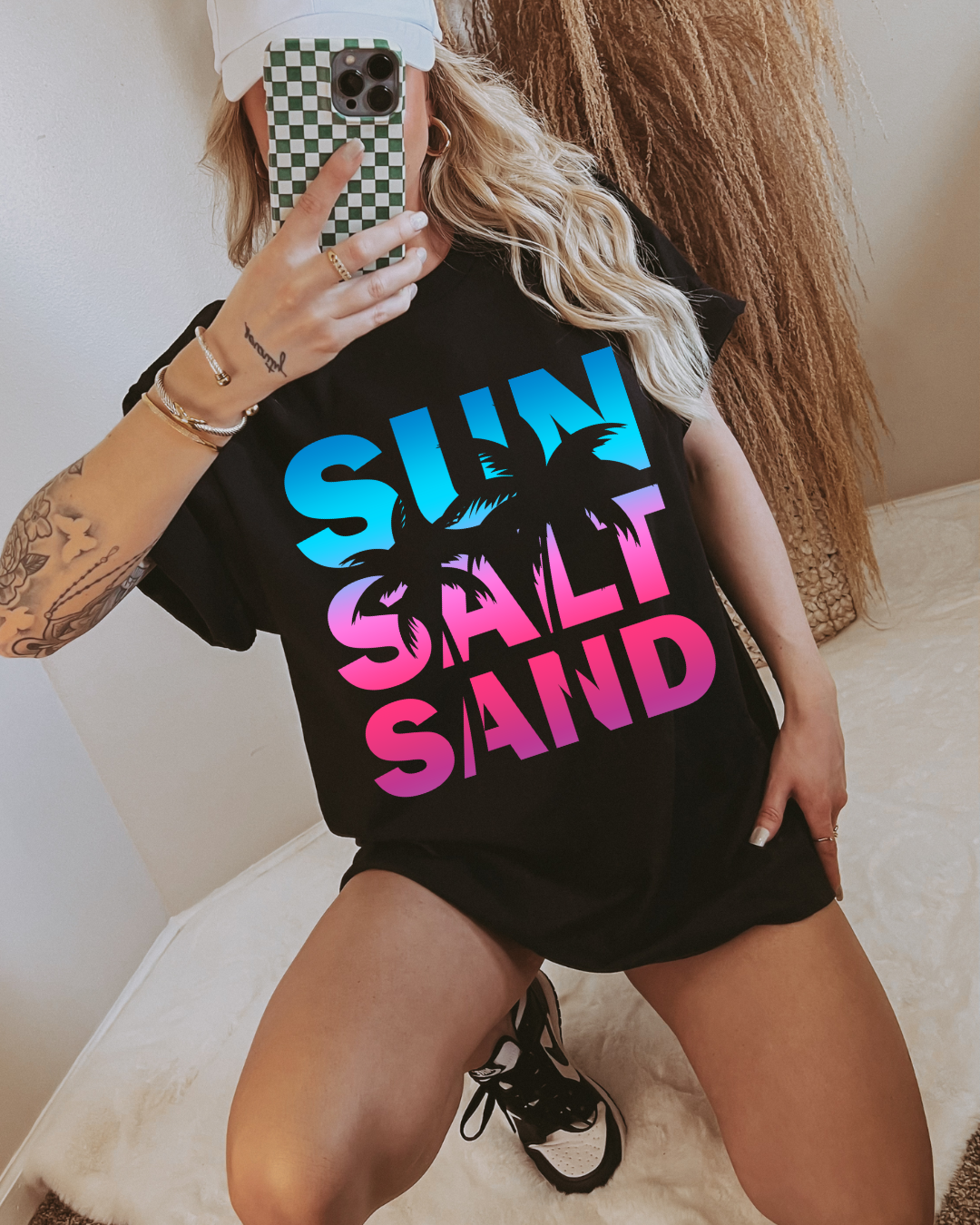 Sun salt sand