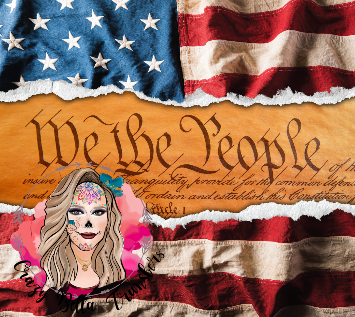 We the people Tumbler Wrap