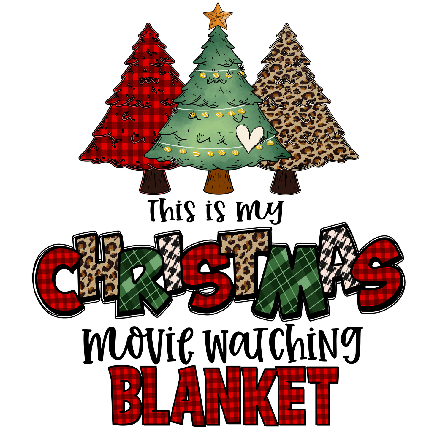 Christmas Plaid blanket