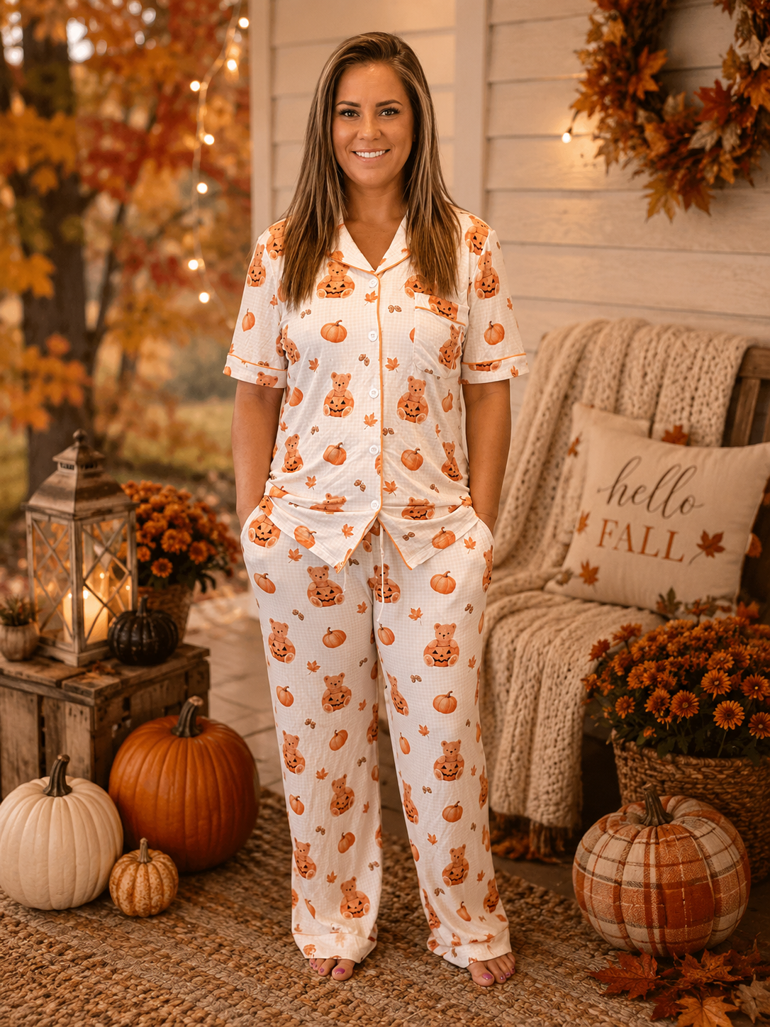 Bear pumpkin