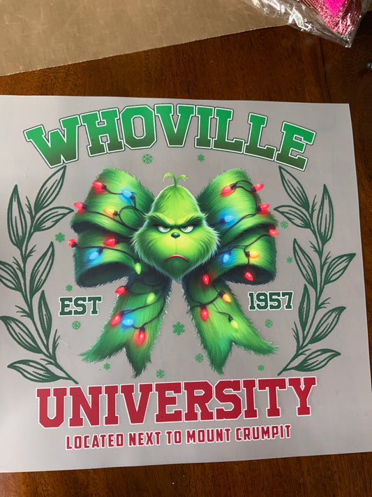 Whoville university