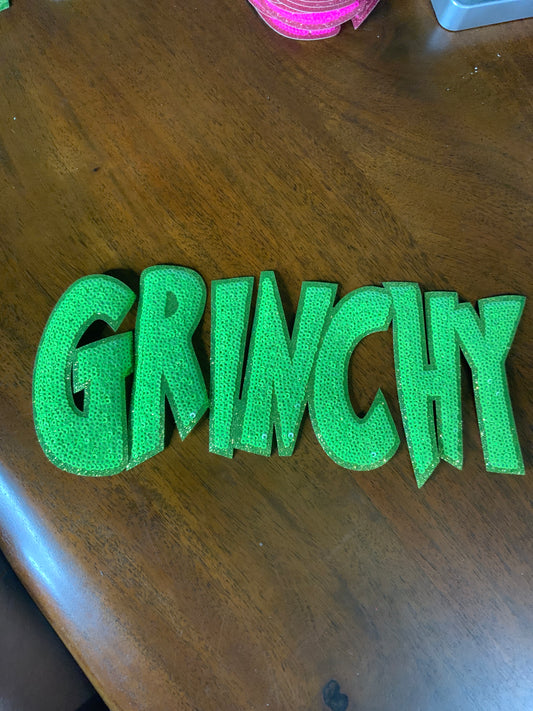 Grinchy green patch