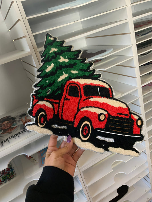 Red truck patch