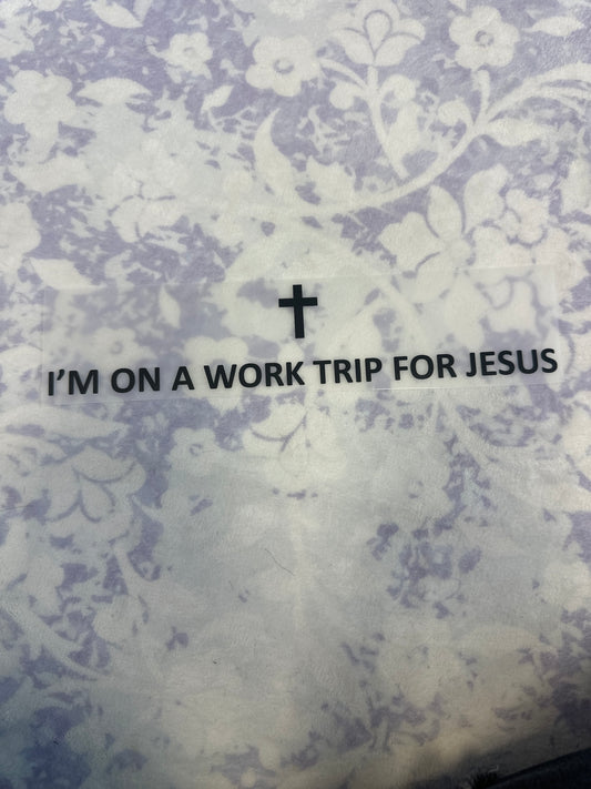 On a work trip