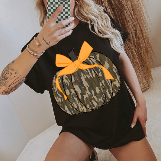 Camo pumpkin