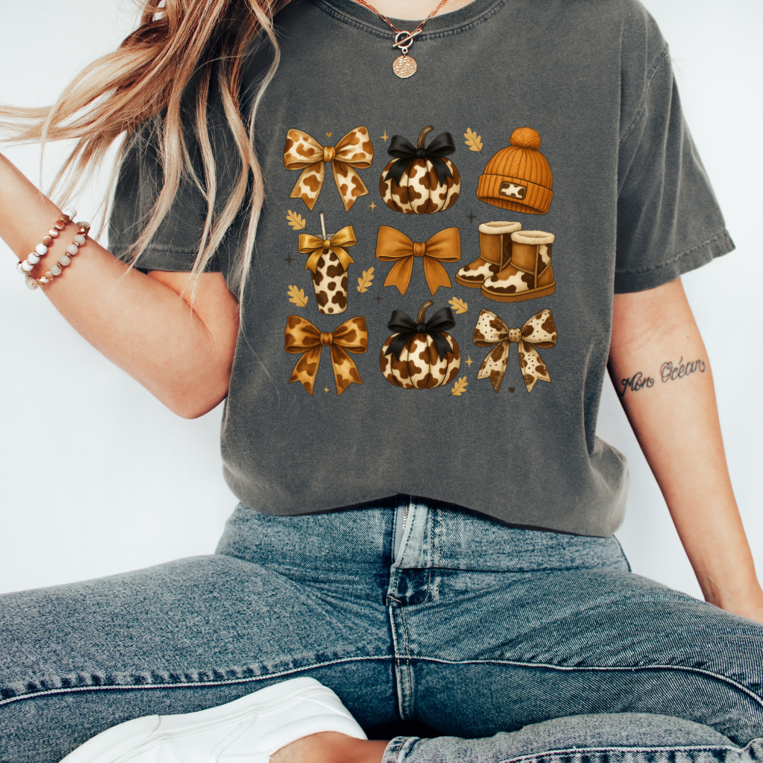 Cow print fall