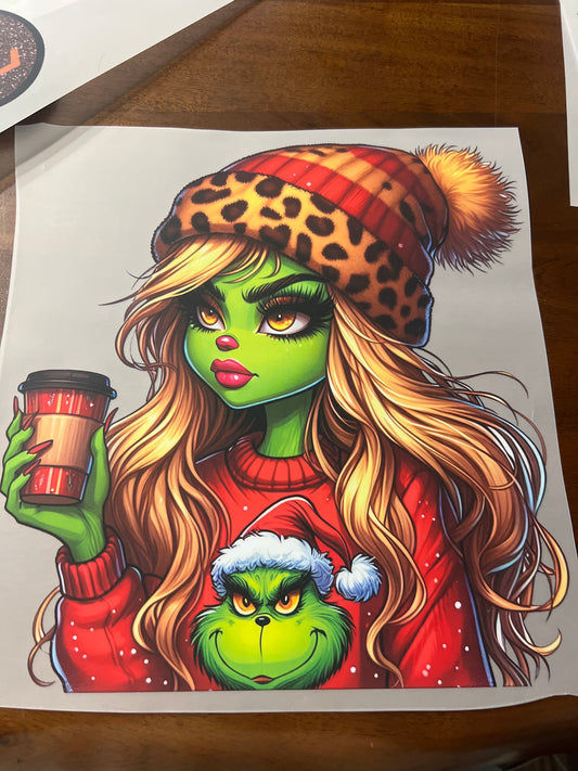 Green girl girlfriend