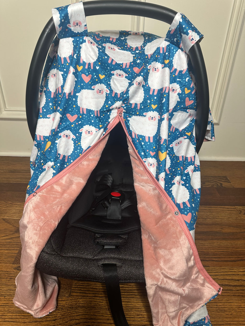 Counting sheep - Car seat cover