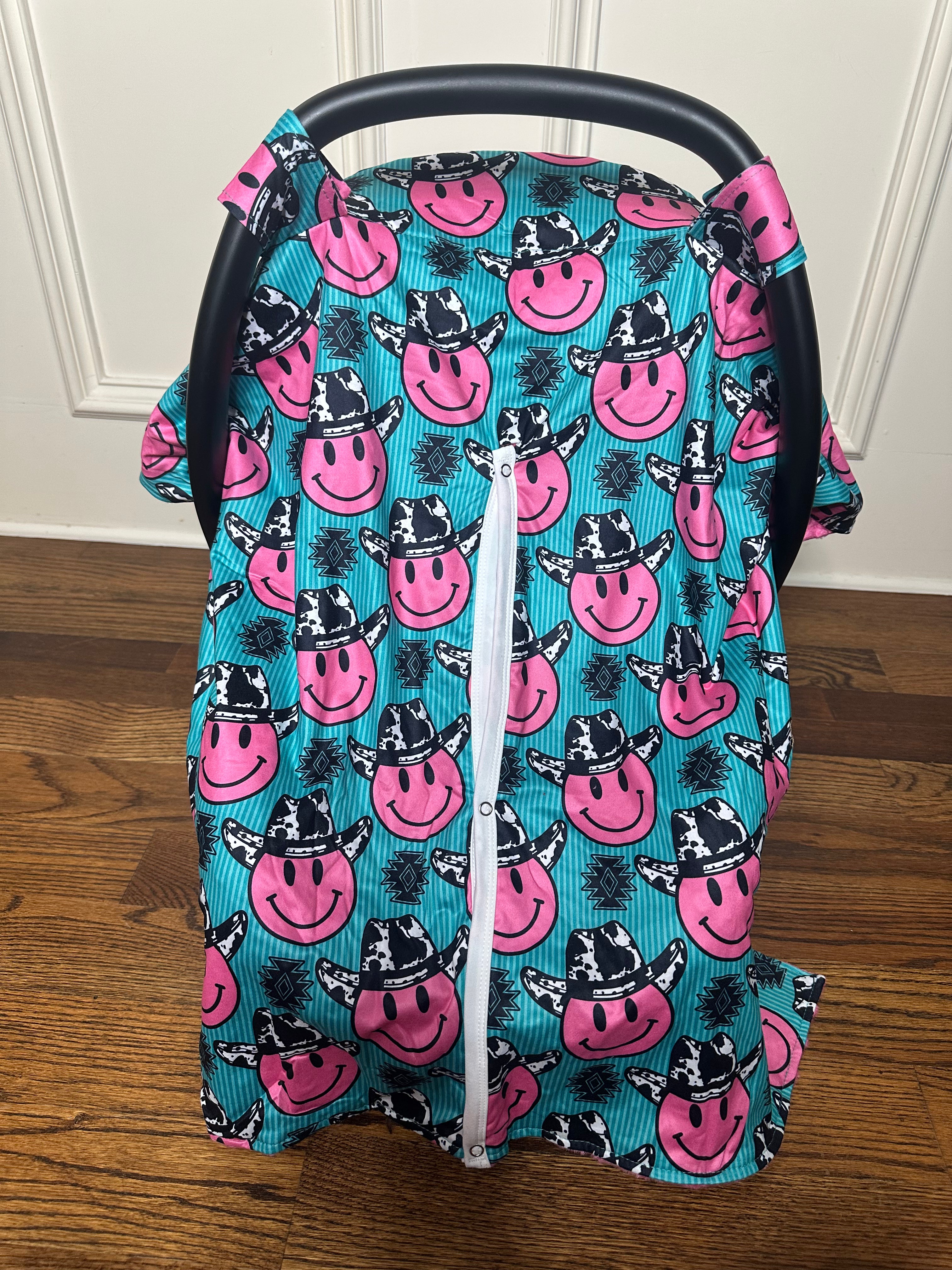 Rodeo cowgirl- car seat cover
