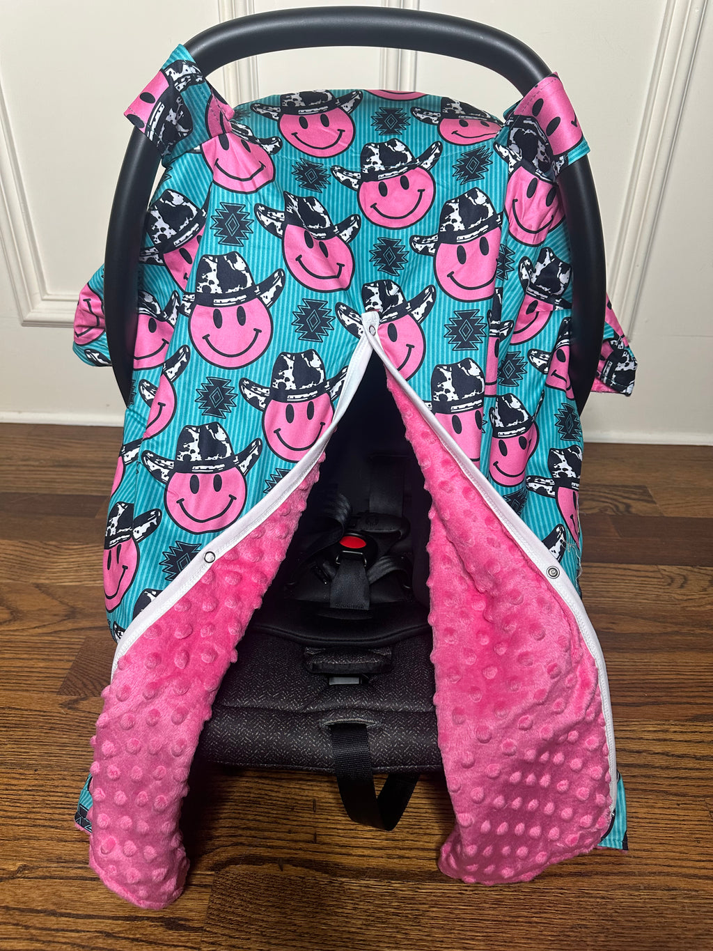 Rodeo cowgirl- car seat cover