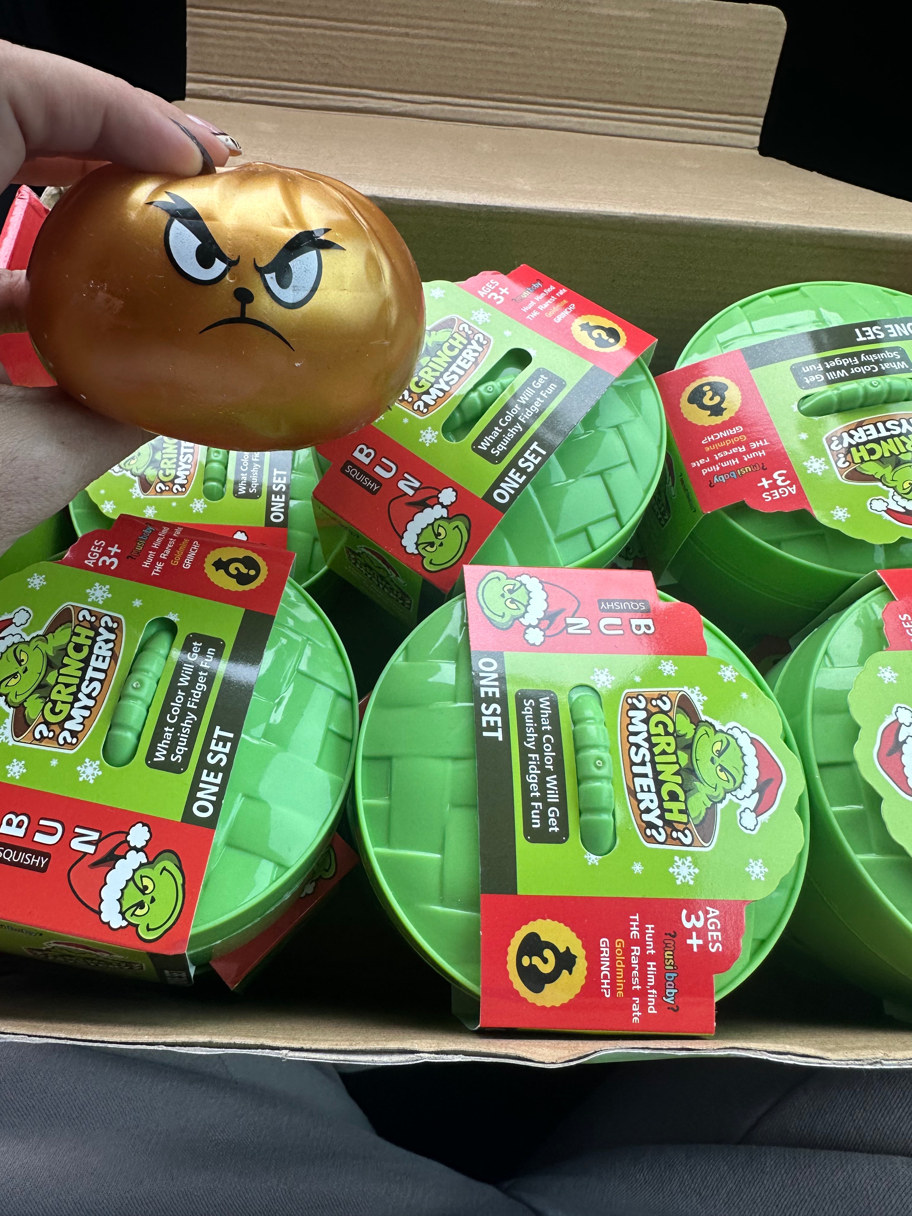 Grinch mystery dumplings