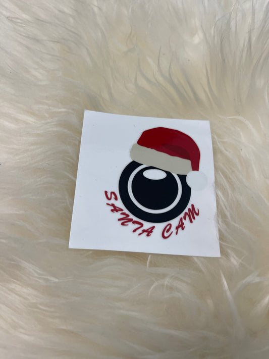 Santa cam-decal