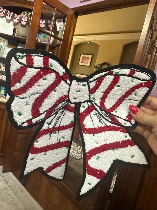 Tree cake bow - patch