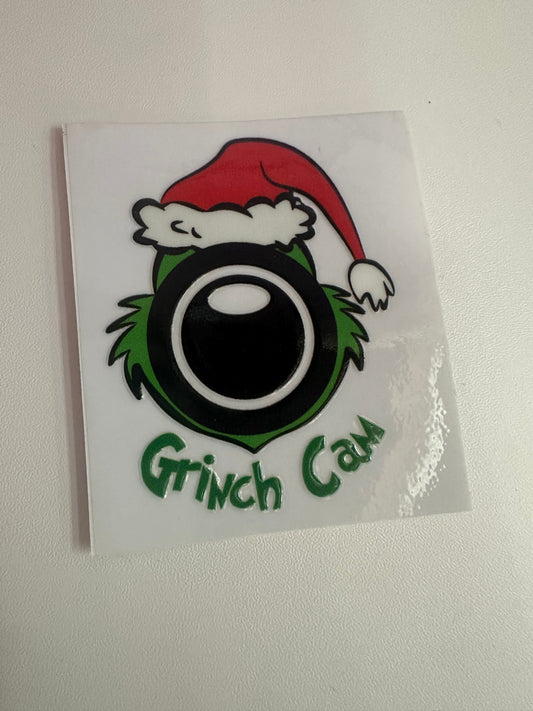 Grinch Cam - decal