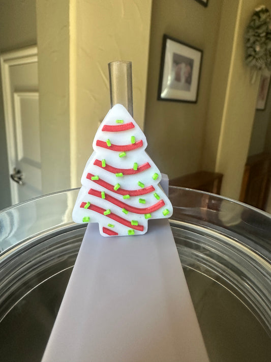 Tree cake - straw topper