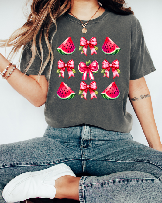 Melon and bows