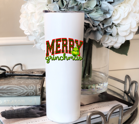 Merry Grinchmas- decal