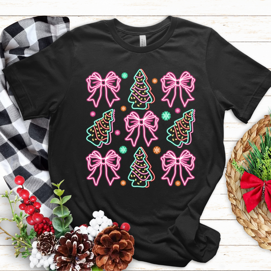 Neon tree and bows