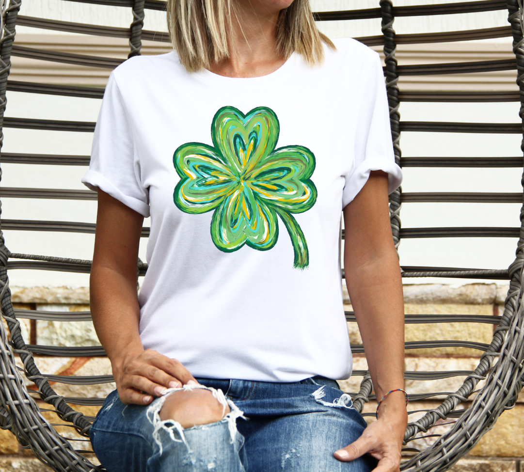 Painted shamrock