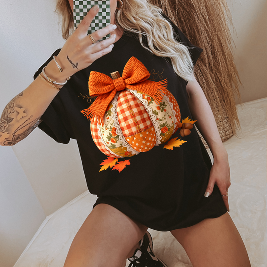 Quilted pumpkin