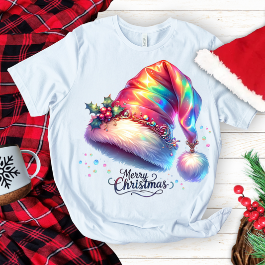 Holographic Santa Hat