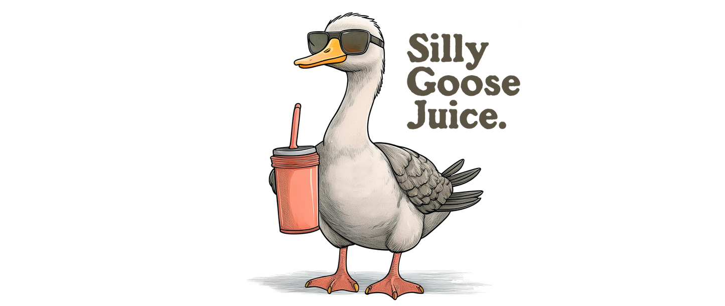 silly goose juice- decal