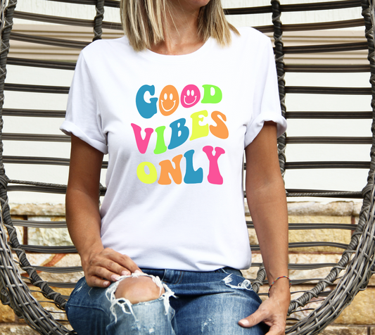 Good vibes only- bright colors